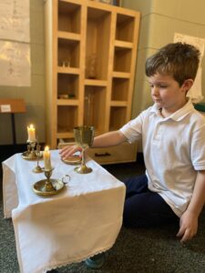 Catechesis of the Good Shepherd, St. Brigid School. atrium