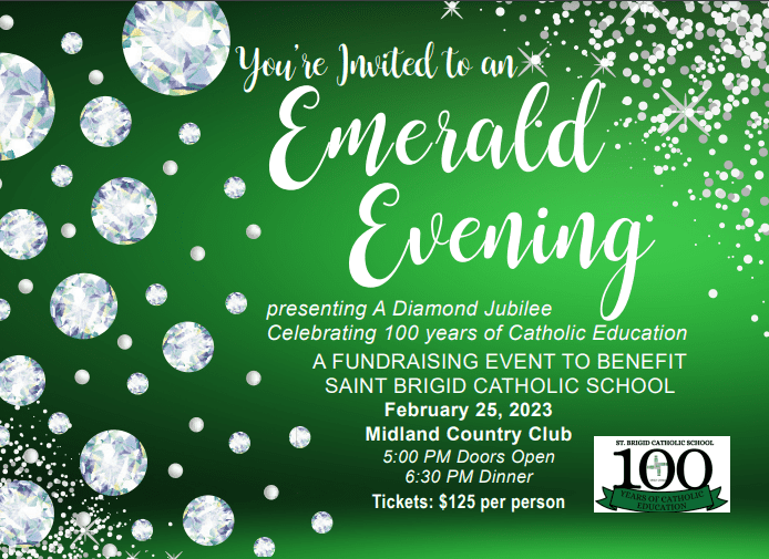 Emerald Evening Cash Raffle & Dinner Tickets Available!